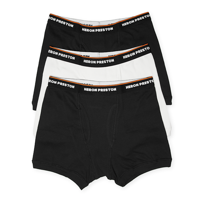 Heron Preston Trunk Logo HP Tripack white 82511 1