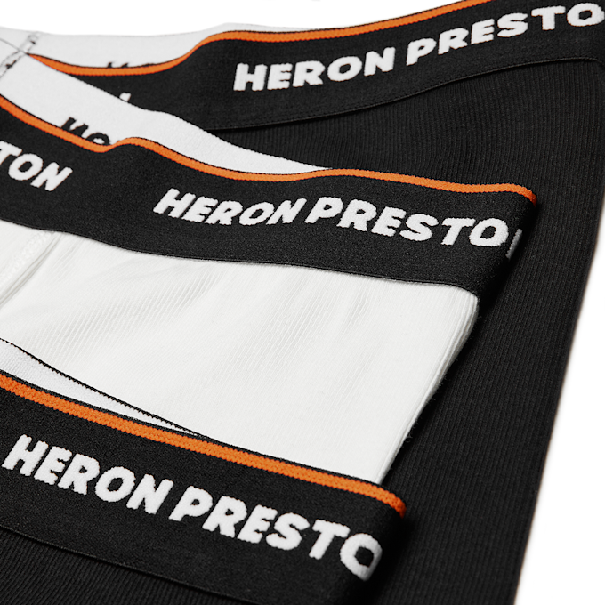 Heron Preston Trunk Logo HP Tripack white 82511 2