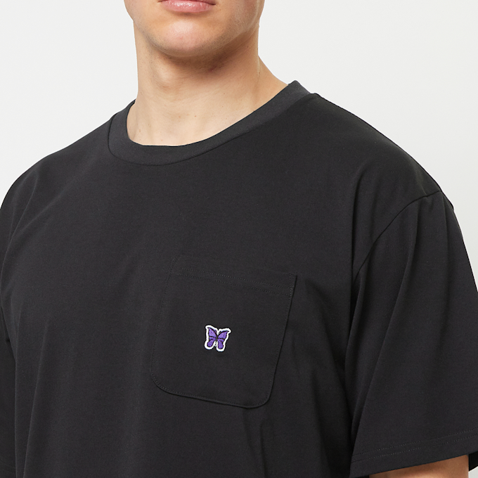 Needles Custom Slim Fit Jersey Crewneck T-Shirt schwarz 82631 5