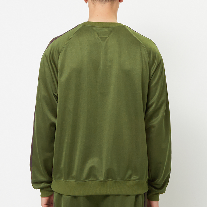 Needles Track Crew Neck Shirt - Poly Smooth green 82634 4