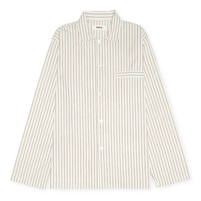 Tekla Long Sleeve Shirt beige 82668 1