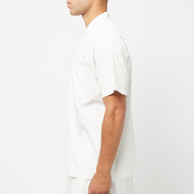 Tekla Short Sleeve Shirt white 82671 3