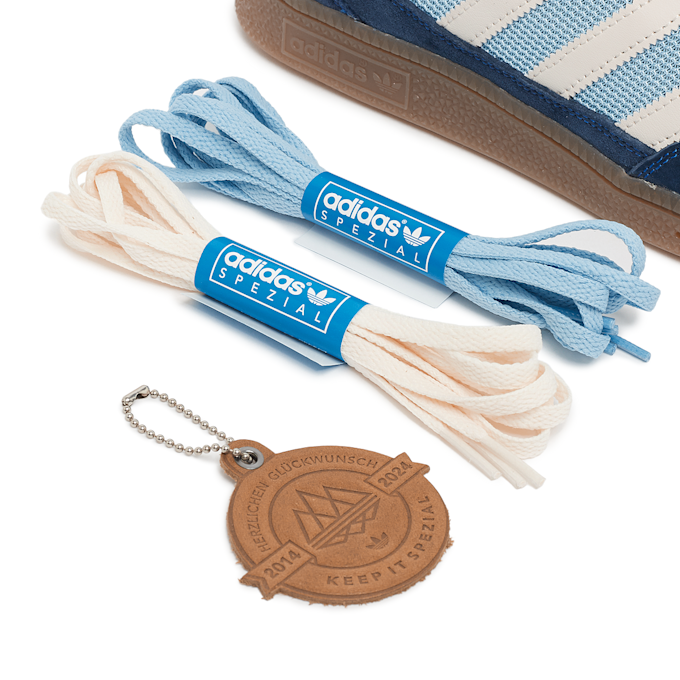 adidas Originals Wmns Handball Pro SPZL "Clear Blue" blauw 82709 7