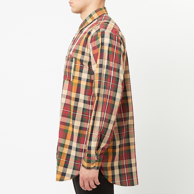 Engineered Garments Work Shirt Olive Cotton Ripstop multicolor 82747 3