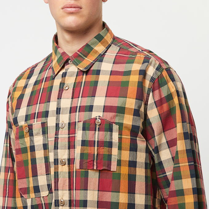 Engineered Garments Work Shirt Olive Cotton Ripstop multi-colour 82747 5