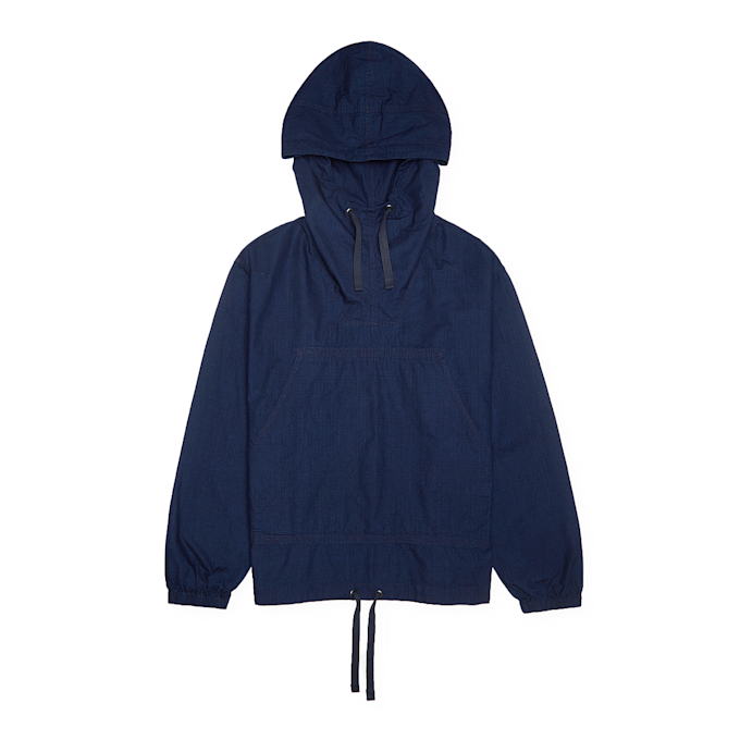 Beams Plus MIL Smock Indigo Rip Stop blauw 82884 1