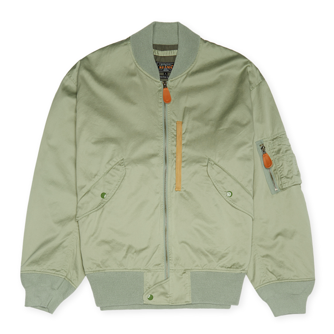 Beams Plus MIL Flight Blouson groen 82882 1