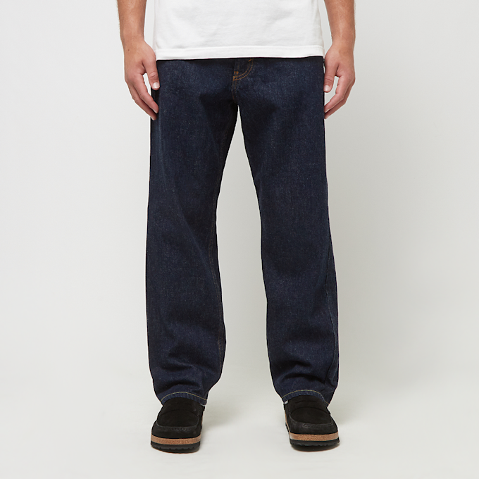Beams Plus 5 Pocket Wide Denim blau 82883 2