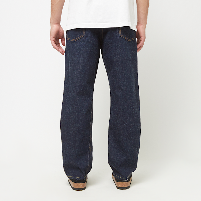 Beams Plus 5 Pocket Wide Denim blue 82883 4