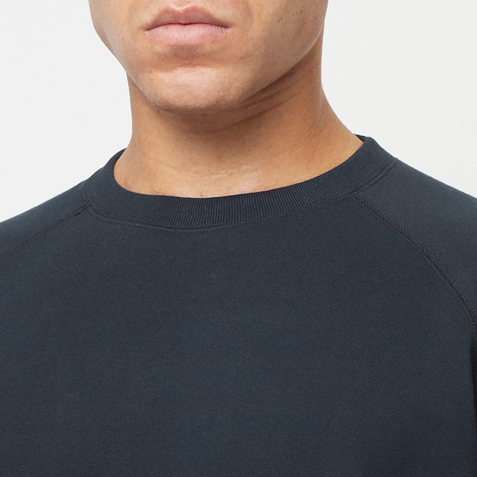 Beams Plus Sweat Short Sleeve Cut-Off blau 82892 5