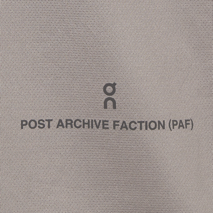 On x PAF Running T-Shirt grijs 83095 7