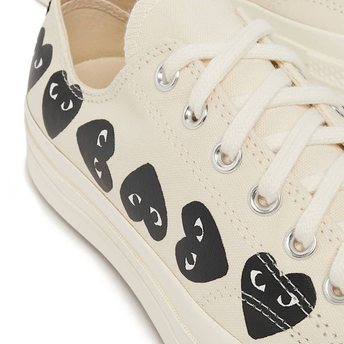 Comme des Garcons Play Multi Heart Chuck Taylor All Star '70 Low beige 83187 5