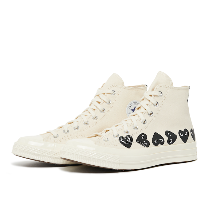 Comme des Garcons Play Multi Heart Chuck Taylor All Star '70 High beige 83189 1