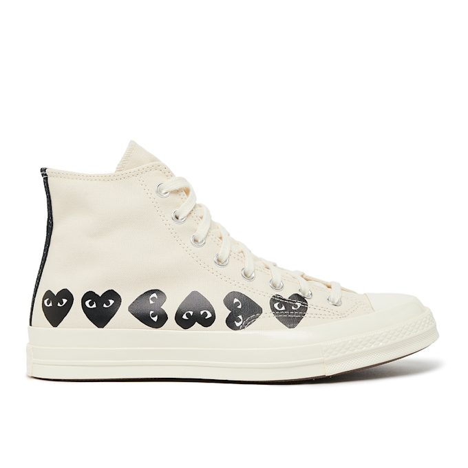 Comme des Garcons Play Multi Heart Chuck Taylor All Star '70 High beige 83189 2