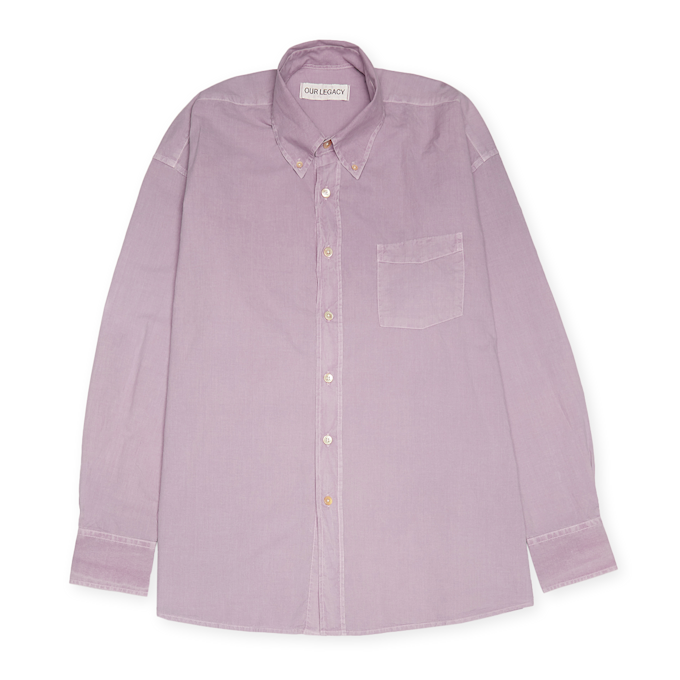 Our Legacy Borrowed BD Shirt purple 83468 1