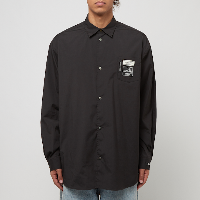 UNDERCOVER Overshirt Blouse schwarz 83506 2