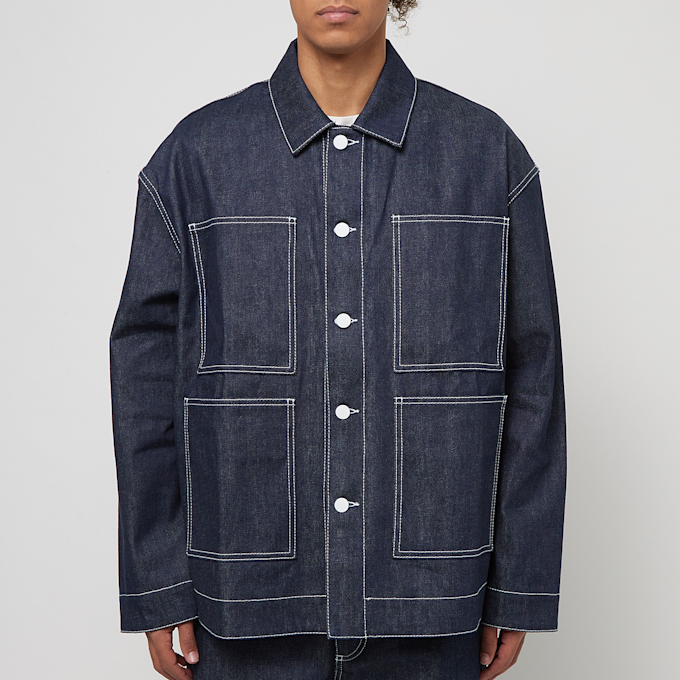 Sunnei Raw Denim Reversible 4 Pockets Jacket blau 83613 2