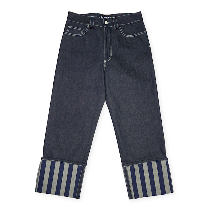 Sunnei Raw Denim Classic Pants blauw 83619 1