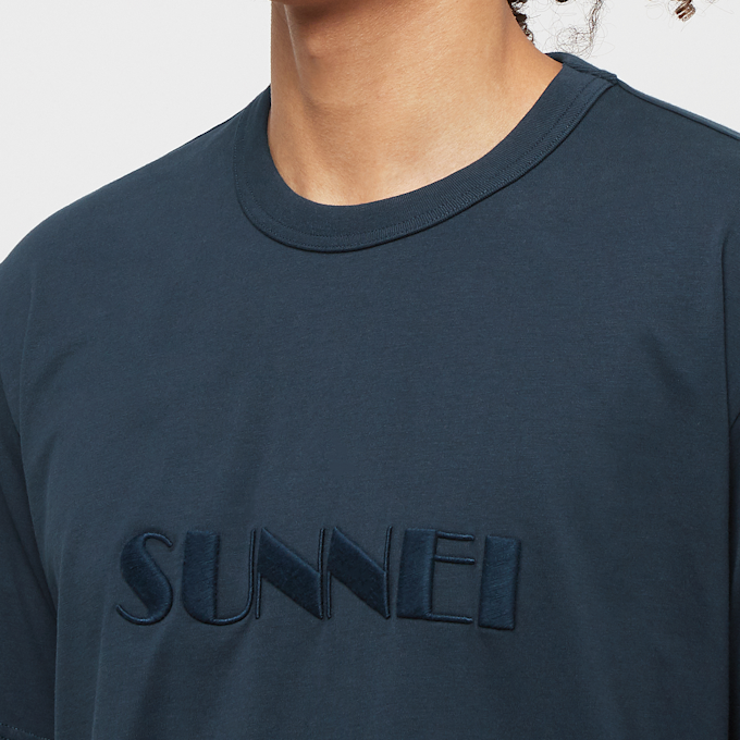 Sunnei Light Jersey Classic T-Shirt blauw 83625 5