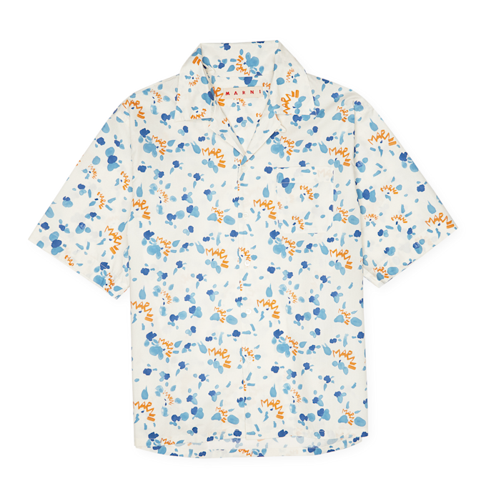 Marni Short Sleeve Shirt multi-colour 83727 1