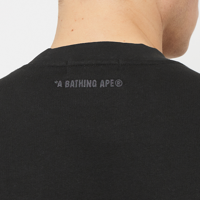 A Bathing Ape Head One Point Crewneck black 83797 6
