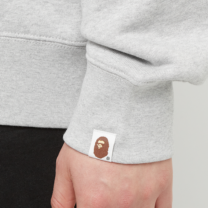 A Bathing Ape Head One Point Crewneck grau 83799 6