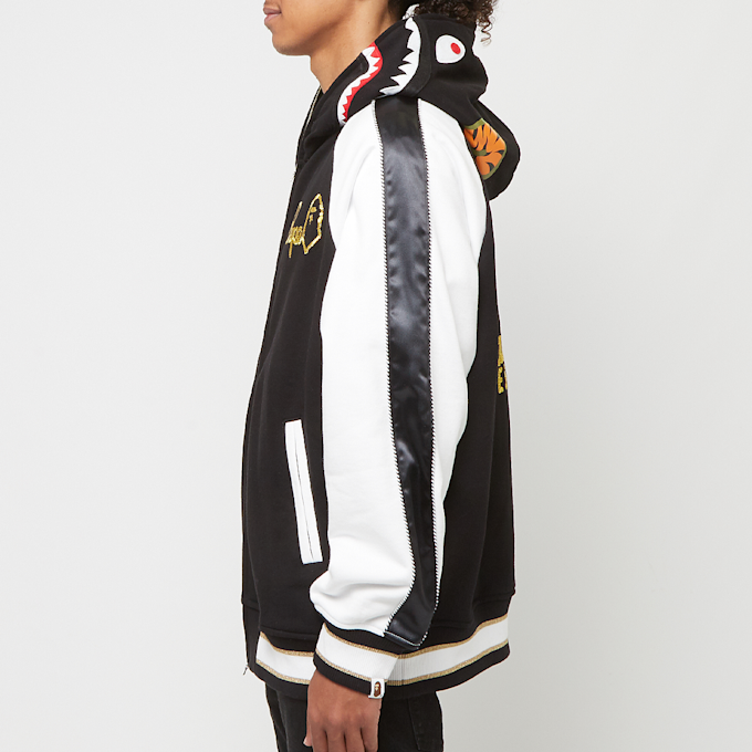 A Bathing Ape Souvenir Shark Zip Hoodie schwarz 83816 3