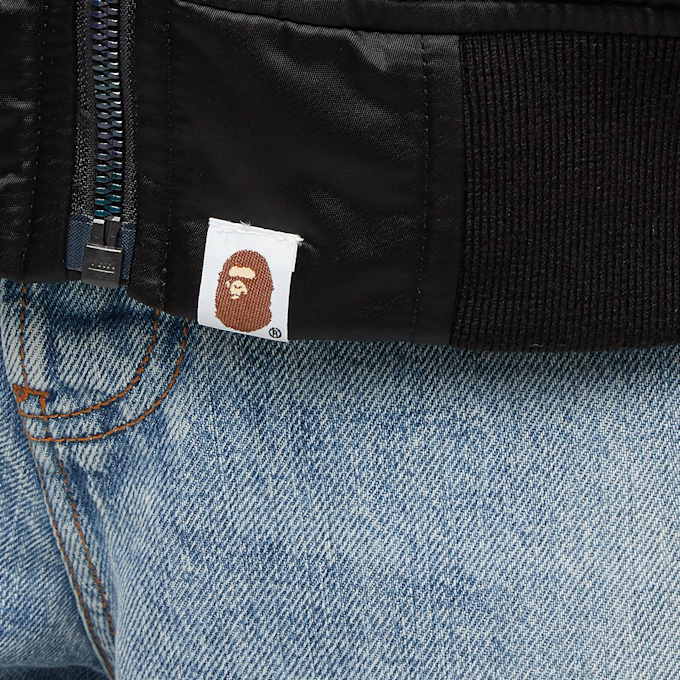 A Bathing Ape Shark MA-1 black 83823 9