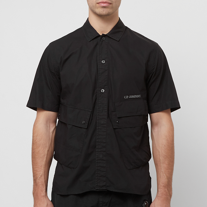 C. P. Company Popeline Pocket Shirt black 84001 2