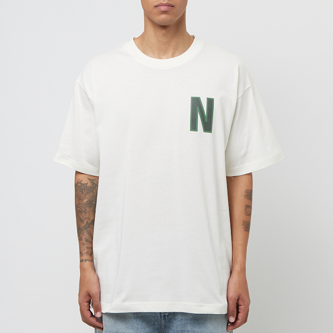 Norse Projects Simon Loose Organic Heavy Jersey Large N T-Shirt beige 84012 2