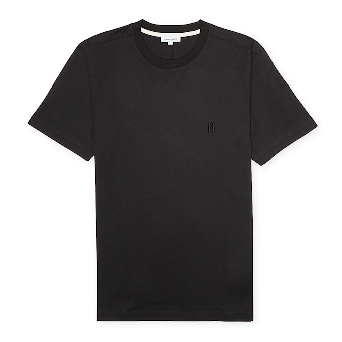 Norse Projects Johannes Organic N Logo T-shirt black 84017 1