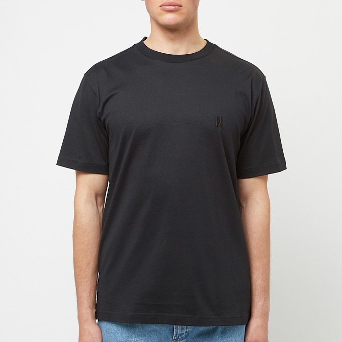 Norse Projects Johannes Organic N Logo T-shirt black 84017 2