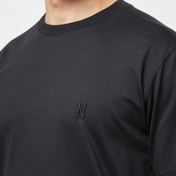 Norse Projects Johannes Organic N Logo T-shirt black 84017 5