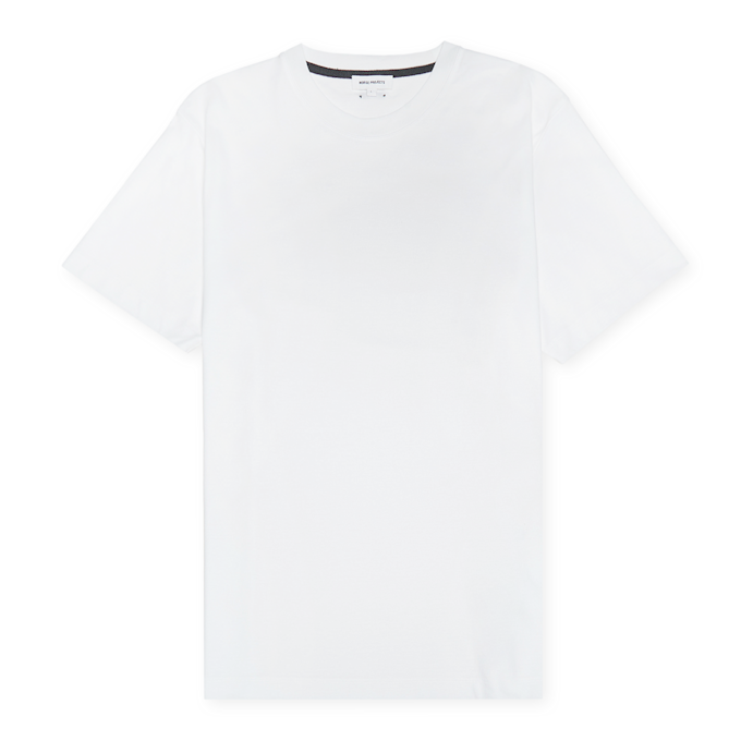 Norse Projects Jakob Cotton Crepe T-shirt Weiss 84022 1