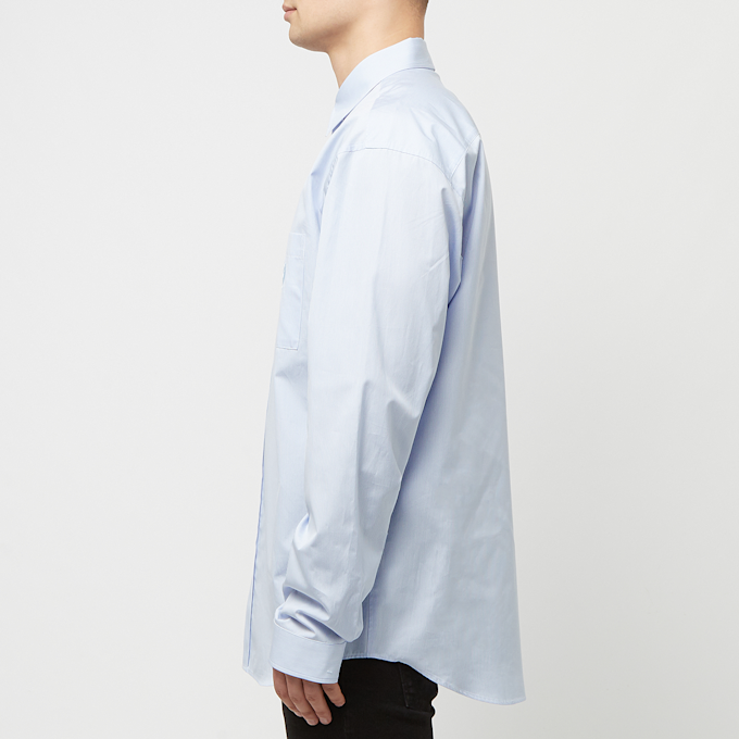 Ambush Striped Armhole Open Shirt blue 84034 3