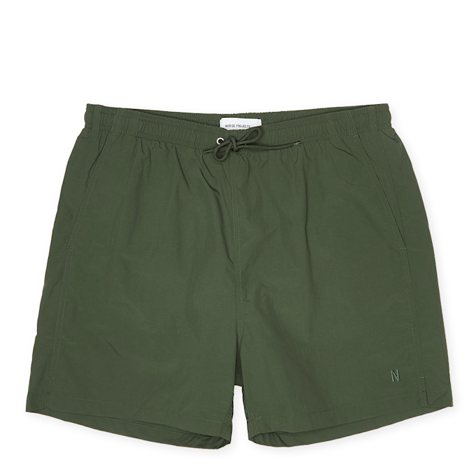 Norse Projects Hauge Recycled Swimmers grün 84040 1