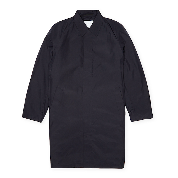 Norse Projects Vargo Gore-Tex Infinium Raglan Mac blue 84048 1