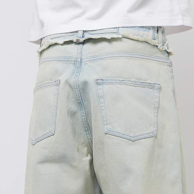 Ambush Waist Detail Denim Pants blauw 84061 6