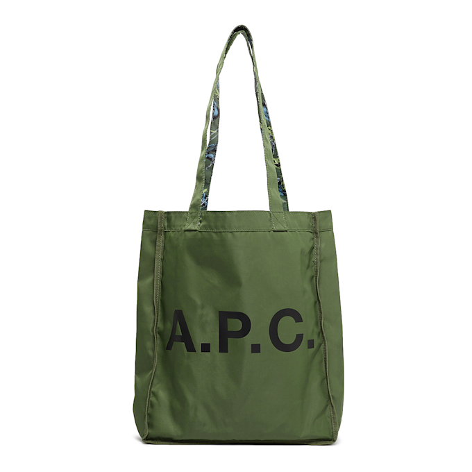 A.P.C. Lou Reversible Tote groen 84068 5