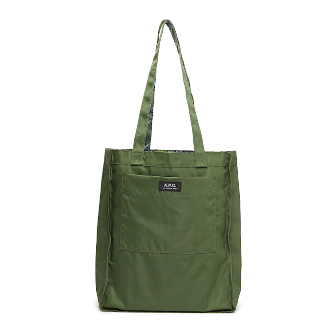 A.P.C. Lou Reversible Tote groen 84068 6