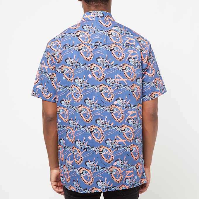 A.P.C. Ross Short Sleeve Shirt blau 84086 4