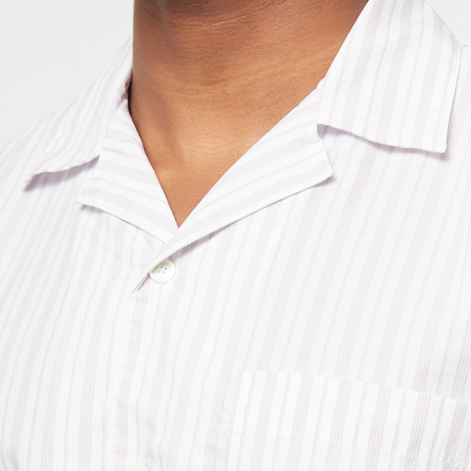 A.P.C. Edd Short Sleeve Shirt roze 84084 5