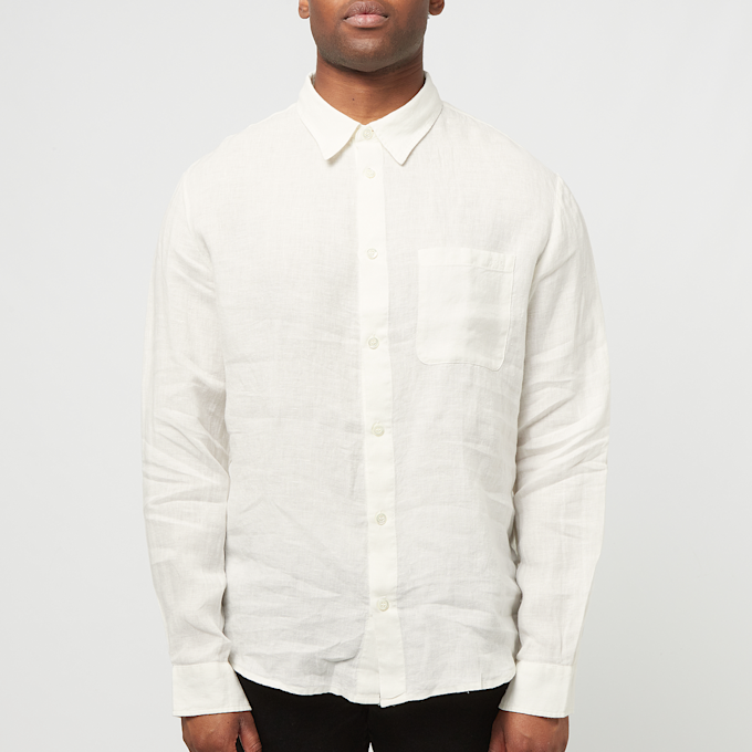 A.P.C. Cassel Logo Shirt (Linen) beige 84093 2