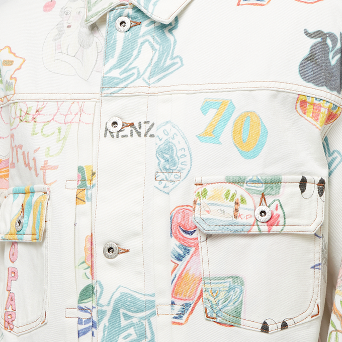 Kenzo Denim Jacket multi-colour 84149 6