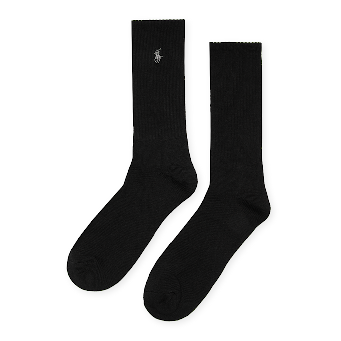 Polo Ralph Lauren Crew Socks (6 Pack) schwarz 84329 1