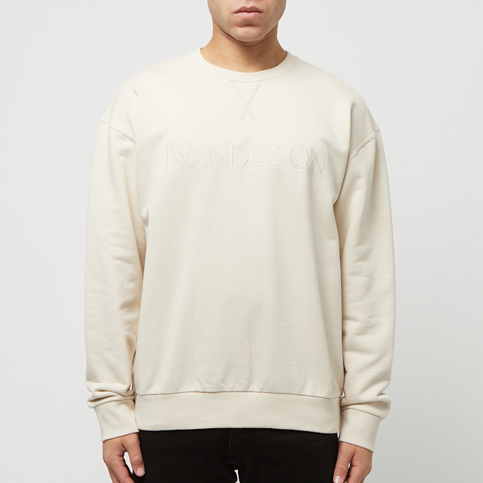 J. W. Anderson Logo Embroidery Sweatshirt beige 84340 2