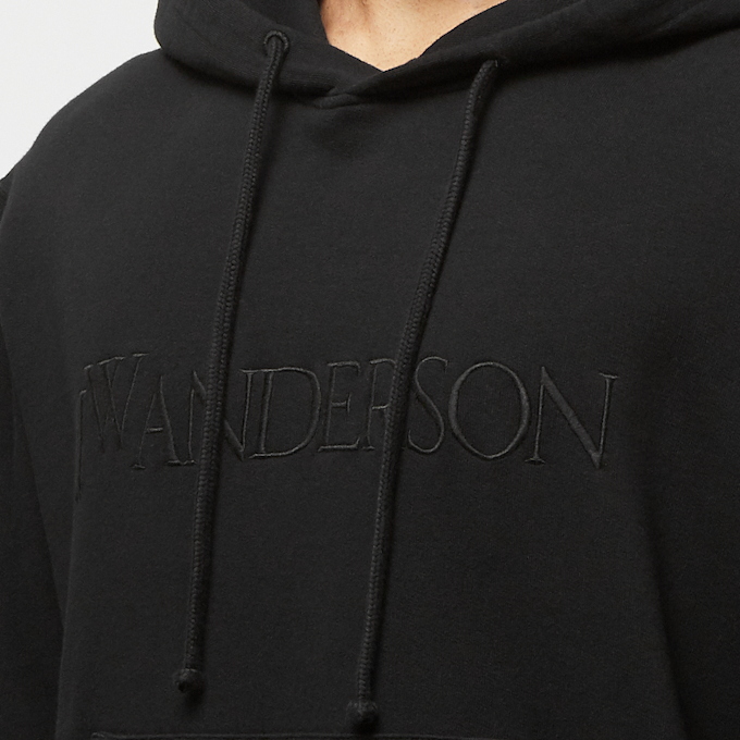 J. W. Anderson Logo Embroidery Hoodie schwarz 84339 5