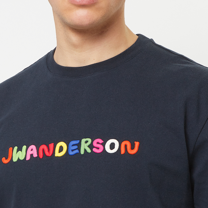 J. W. Anderson Logo Embroidery T-Shirt blue 84349 5