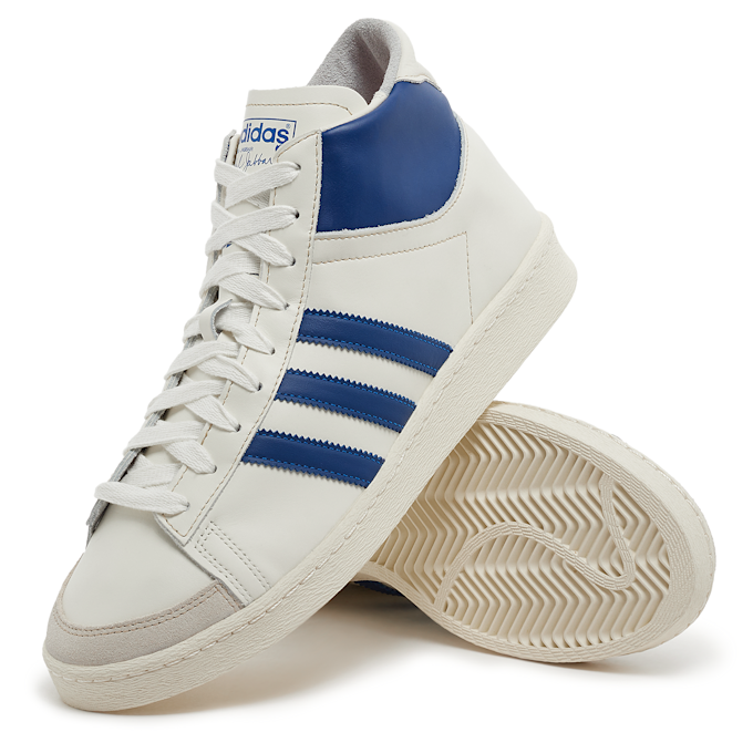 adidas Originals Wmns Jabbar High "Off White Collegiate Royal" beige 84393 7