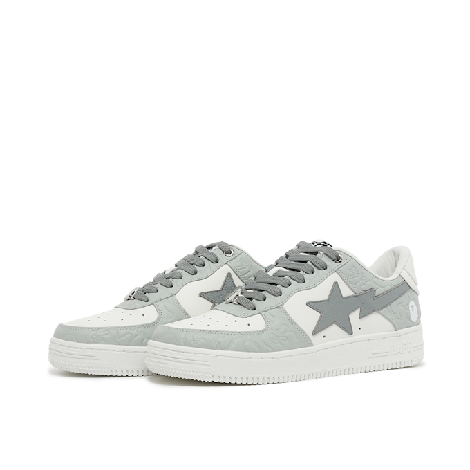 A Bathing Ape Wmns Bape Sta #4 L grey 84398 1